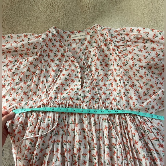 Daughters of India size L Coral Maxi - Picture 6 of 6